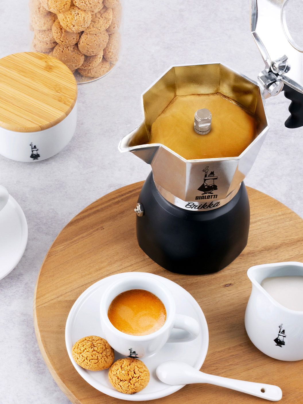 Schoenkaffee - Bialetti Mokka New Brikka 4 Tassen