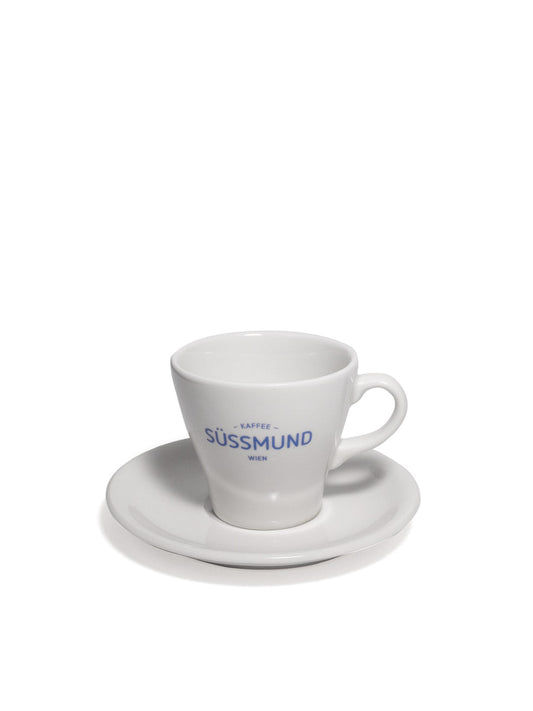 Schoenkaffee - Latte Tasse und Untertasse